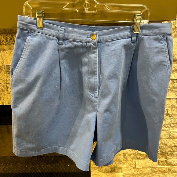 Lauren Ralph Lauren size 16‎ Womens blue Bermuda shorts - Picture 1 of 11